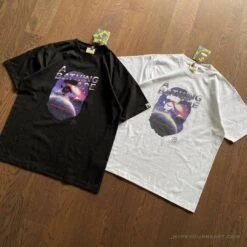 Bape Tee Shirt White Galaxy -Fusion Wear Shop 0253d937