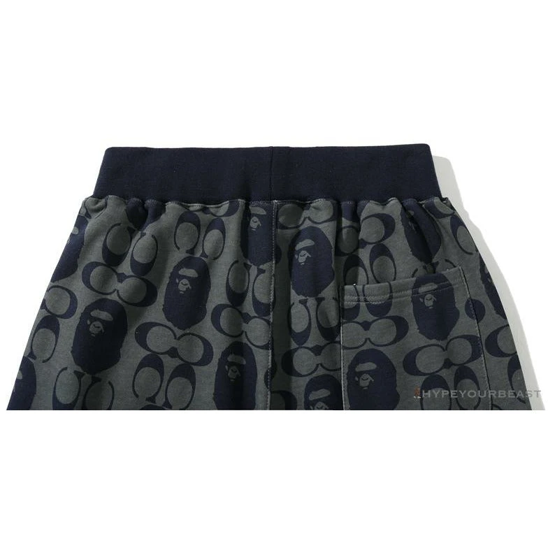 BAPE X COACH Co-Branded Dark-Blue Shorts 7 BAPE X COACH Co-Branded Dark-Blue Shorts - Image 7
