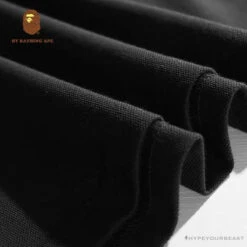BAPE Classic Ape Head Print Versatile Polo Shirt 'BLACK' 15 BAPE Classic Ape Head Print Versatile Polo Shirt 'BLACK' -Fusion Wear Shop 048a8768