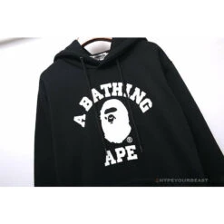 BAPE X Bathing Ape Head Hoodie 'BLACK' -Fusion Wear Shop 0602645b