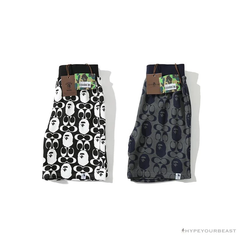 BAPE X COACH Co-Branded Dark-Blue Shorts 17 BAPE X COACH Co-Branded Dark-Blue Shorts - Image 17