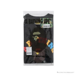 BAPE Little Ape Head Colorful Classic Tee Shirt 'BLACK' 10 BAPE Little Ape Head Colorful Classic Tee Shirt 'BLACK' -Fusion Wear Shop 0969c864