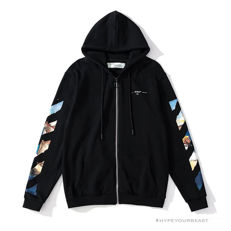 Off White Hoodie Black Sail 1 Off White Hoodie Black Sail