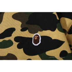 BAPE Camouflage Kangaroo Hooded Hoodie Yellow 18 BAPE Camouflage Kangaroo Hooded Hoodie Yellow -Fusion Wear Shop 0aa81a1a