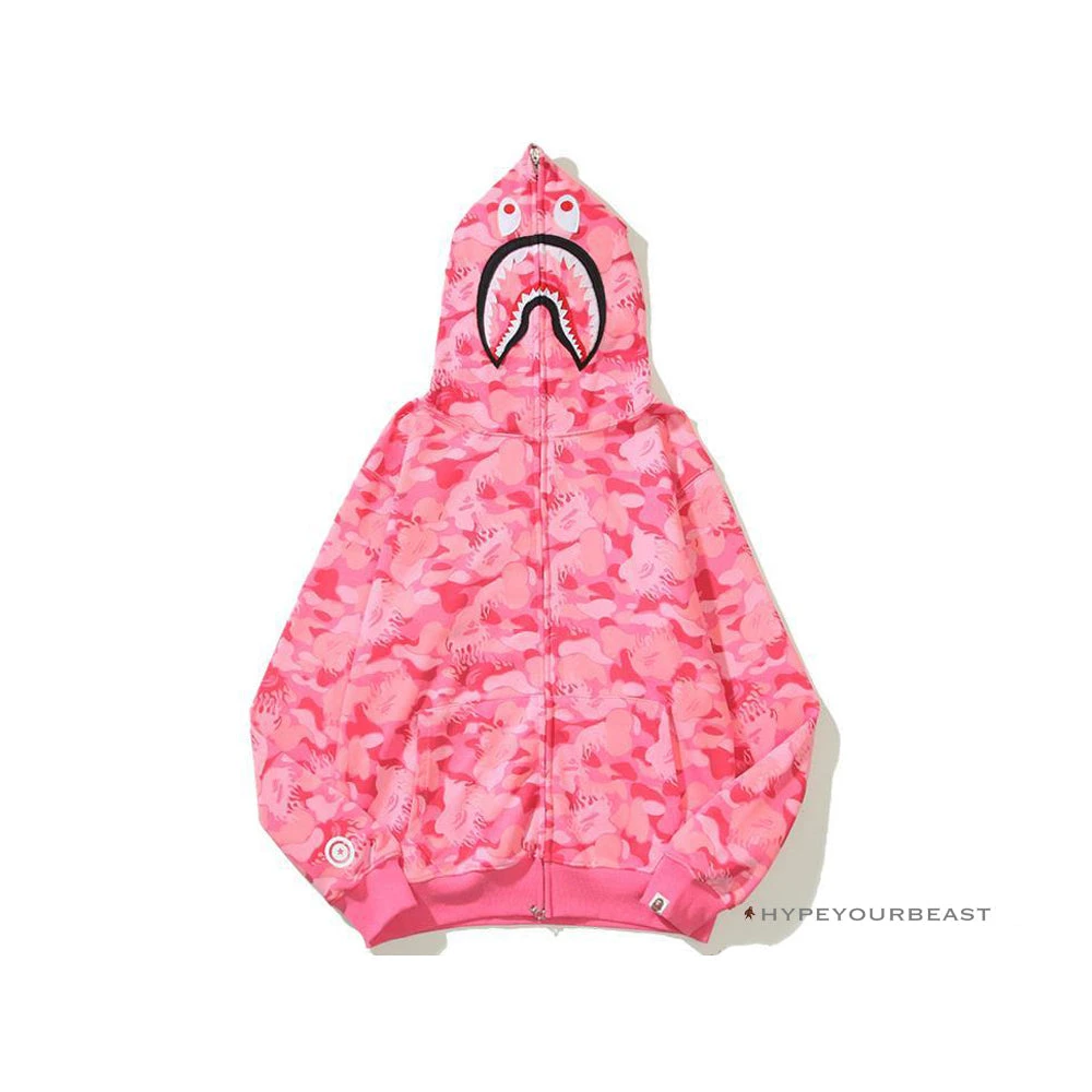 Bape Hoodie Pink 1 Bape Hoodie Pink