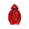 Bape Camo Hoodie Red Camouflage