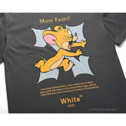 OFF-WHITE Jerry Move Faster Tee Shirt 'GREY' -Fusion Wear Shop 10 05e38d57 6936 4dd7 8b43 5da416365726copy