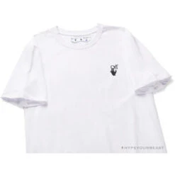 OFF-WHITE Hand Shake Tee Shirt 'WHITE' -Fusion Wear Shop 10 537a3a45 9bac 46a4 907c 0d7768b26ba0copy