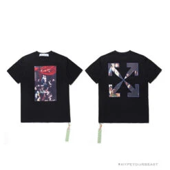 OFF-WHITE Baroque Angel Religious Painting Tee Shirt 'BLACK' -Fusion Wear Shop 10 53f64600 a2dc 4ecd aa60 adc3bcb56ac3