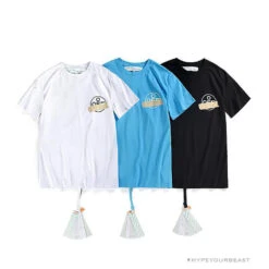 OFF-WHITE Explosive Strip Basic Arrow Tee Shirt 'BLUE' -Fusion Wear Shop 10 8da52c84 dda9 4091 8238 c10e1c6a669dcopy