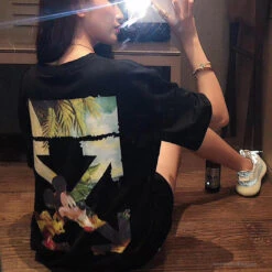 OFF-WHITE Disney Spring X Summer Mickey With Pluto Tee Shirt 'BLACK' -Fusion Wear Shop 10 b679dabf a50e 483b 8ca2 1596bef00cdbcopy