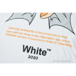 OFF-WHITE Jerry Move Faster Tee Shirt 'WHITE' -Fusion Wear Shop 10 deb28b6b 24d9 4040 af17 78fe099ce045copy