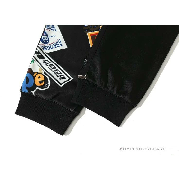 BAPE Badge LOGO Sticker Style Stitching Pants 8 BAPE Badge LOGO Sticker Style Stitching Pants - Image 8