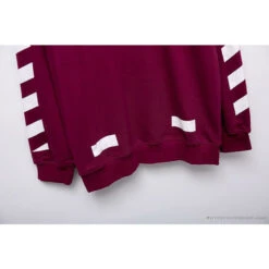 OFF-WHITE Classic Basic Cotton Terry Long Sleeve Shirt 'WINE RED' -Fusion Wear Shop 11 6484468c b7dd 4634 9663 6977ae4ebf1f