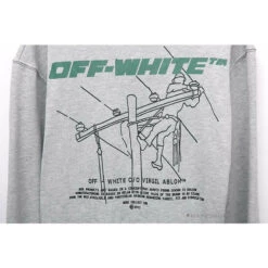 OFF-WHITE Hand-Painted Utility Pole Worker Hoodie 'GREY' -Fusion Wear Shop 11 6efa7a81 ef4e 4a48 b3ff d59a7c6624cfcopy