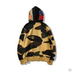Bape Camo Hoodie Yellow -Fusion Wear Shop 126643b5