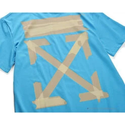 OFF-WHITE Explosive Strip Basic Arrow Tee Shirt 'BLUE' -Fusion Wear Shop 12 7ab1cb7c 964c 4c9e b490 502e3669e53fcopy