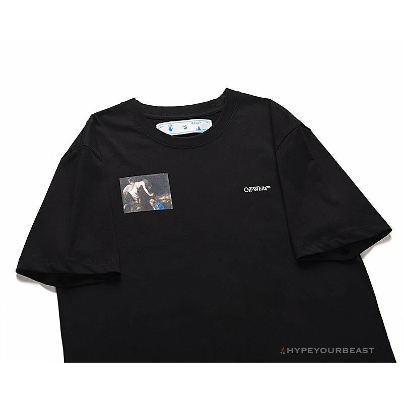 OFF-WHITE New Limited Religious Tee Shirt 'BLACK' 14 OFF-WHITE New Limited Religious Tee Shirt 'BLACK' - Image 14