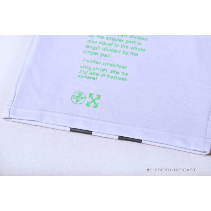 OFF-WHITE Golden Ratio Shorts 'WHITE' 16 OFF-WHITE Golden Ratio Shorts 'WHITE' - Image 16