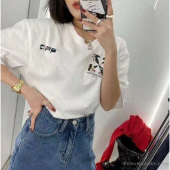 OFF-WHITE Daisy Graffiti Arrow Conley Tee Shirt 'WHITE' -Fusion Wear Shop 12 aeff0c95 20ae 4f19 befd 16d25f9a5d75copy