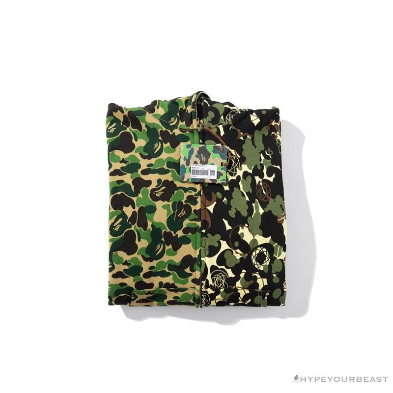 BAPE X UNKLE Camouflage Green Belt Ear Hoodie 16 BAPE X UNKLE Camouflage Green Belt Ear Hoodie - Image 16