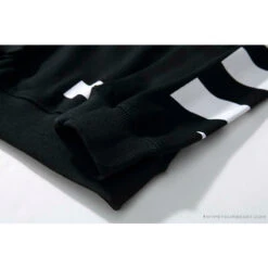 OFF-WHITE Classic Basic Cotton Terry Round Long Sleeve Shirt 'BLACK' -Fusion Wear Shop 13 9cdd4627 0008 45b1 a1fe edd3e87a6990