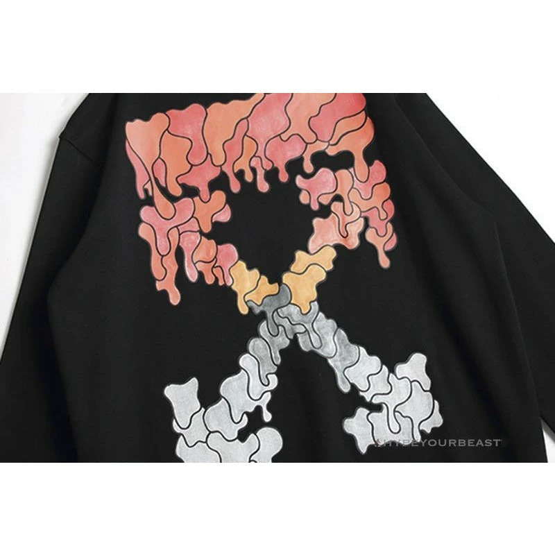 Off White Shirt Black Red 4 Off White Shirt Black Red - Image 4