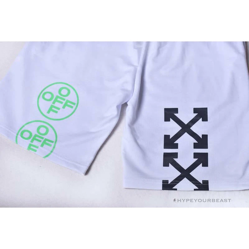 OFF-WHITE Golden Ratio Shorts 'WHITE' 12 OFF-WHITE Golden Ratio Shorts 'WHITE' - Image 12