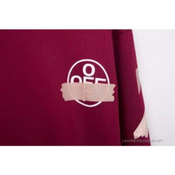 OFF-WHITE Rubber Strip Arrow Long Sleeve Shirt 'WINE RED' 24 OFF-WHITE Rubber Strip Arrow Long Sleeve Shirt 'WINE RED' -Fusion Wear Shop 14 5557e41f 2c2b 44a8 bf1c f7185896daf1copy