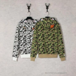 Bape Green Camouflage Hoodie -Fusion Wear Shop 159a998c