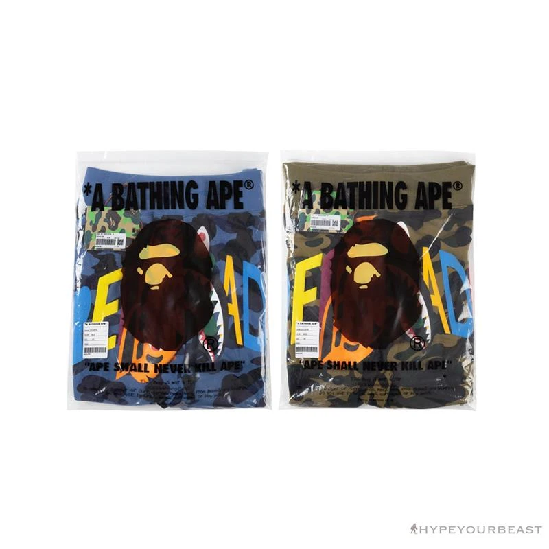BAPE X READYMADE Tiger Head Foam Camouflage Shorts 'BLUE' 20 BAPE X READYMADE Tiger Head Foam Camouflage Shorts 'BLUE' - Image 20
