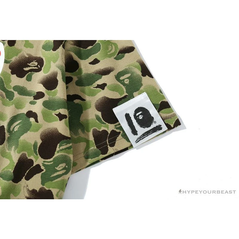 BAPE Chinese Style Ink 10th Anniversary Camouflage Tee Shirt 'GREEN' 7 BAPE Chinese Style Ink 10th Anniversary Camouflage Tee Shirt 'GREEN' - Image 7