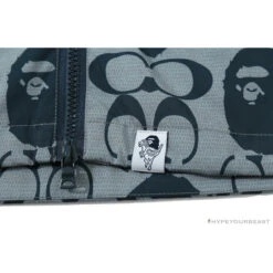 BAPE X COACH Co-Branded Grey-Blue Hoodie -Fusion Wear Shop 18c55899