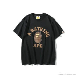 BAPE Valentine's Day Chocolate Ape Head Tee Shirt 'BLACK'