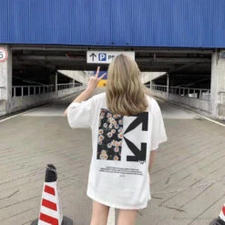 OFF-WHITE Daisy Graffiti Arrow Conley Tee Shirt 'WHITE' -Fusion Wear Shop 19 5755a5ed 15db 465c 9349 d0a7213ddb77copy
