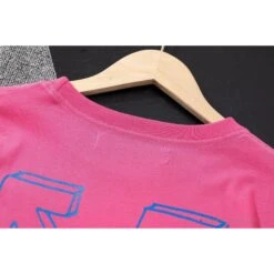 OFF-WHITE Tropical Landscape Tee Shirt 'PINK' -Fusion Wear Shop 1 14c33405 c34a 4625 aa96 38d3bd168680copy