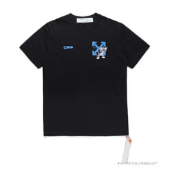 OFF-WHITE Tom And Jerry Loose Tee Shirt 'BLACK'