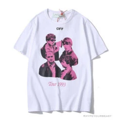 OFF-WHITE CO VIRGIL ABLOH Portrait Tee Shirt 'WHITE'
