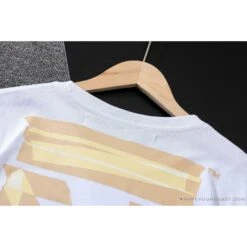 OFF-WHITE Classic Cross Yellow Arrow Tape Tee Shirt 'WHITE' -Fusion Wear Shop 1 3f0d314a dd37 4c50 9e66 80378a7d7141