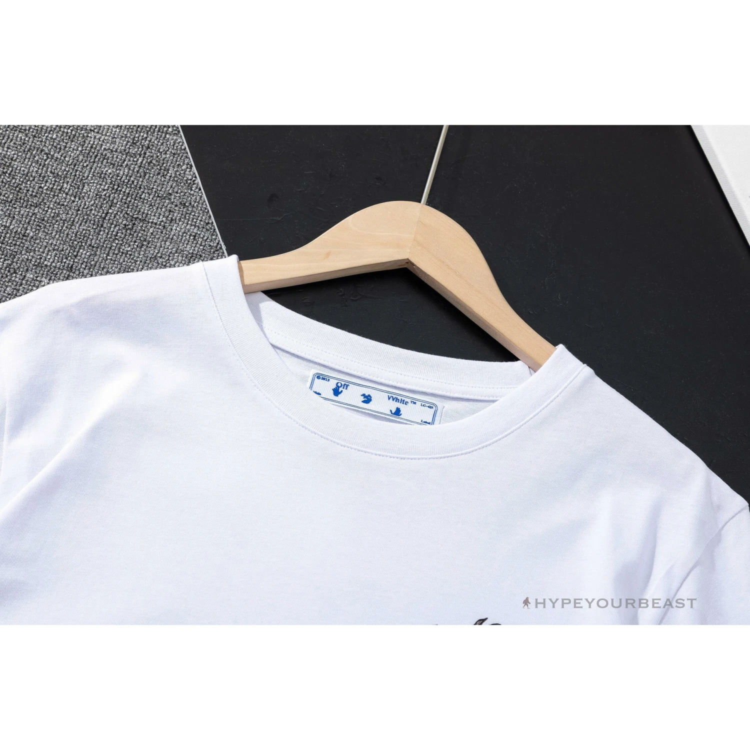 OFF-WHITE LV Pattern Cartoon Series Tee Shirt 'WHITE' 3 OFF-WHITE LV Pattern Cartoon Series Tee Shirt 'WHITE' - Image 3