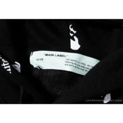 OFF-WHITE Classic Print Hoodie 'BLACK' -Fusion Wear Shop 1 4f7aa71f ff00 4e0c bec6 1641e487cb3b