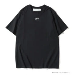 OFF-WHITE Flower Edition Tee Shirt 'BLACK'