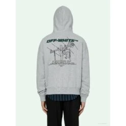 OFF-WHITE Hand-Painted Utility Pole Worker Hoodie 'GREY' -Fusion Wear Shop 1 9b9110e5 158d 4ed7 bcfe 1ba2ea67fc0bcopy