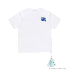 OFF-WHITE Doraemon Stereo Arrow Tee Shirt WHITE