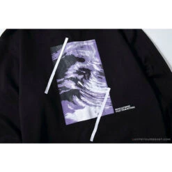 OFF-WHITE Classic Wave Oil Painting Cotton Terry Long Sleeve Shirt 'BLACK' 15 OFF-WHITE Classic Wave Oil Painting Cotton Terry Long Sleeve Shirt 'BLACK' -Fusion Wear Shop 1 ad00a976 3774 4986 999a 2ea03631a7a8