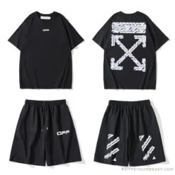 OFF-WHITE Cabin Baggage Shorts 'BLACK' 13 OFF-WHITE Cabin Baggage Shorts 'BLACK' -Fusion Wear Shop 1 b0d19814 8e63 4aa6 8599 5265ab284227