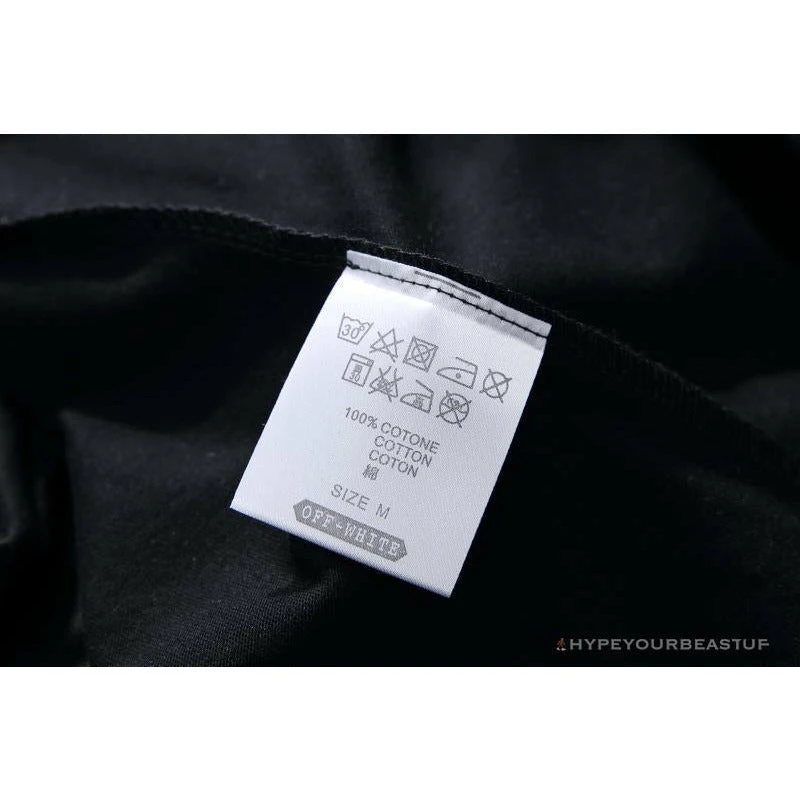 OFF-WHITE CO VIRGIL ABLOH Portrait Tee Shirt "BLACK' 8 OFF-WHITE CO VIRGIL ABLOH Portrait Tee Shirt "BLACK' - Image 8