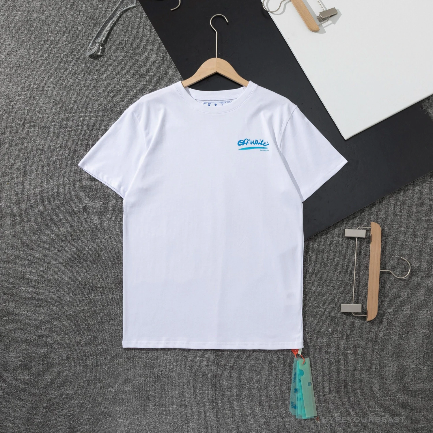OFF-WHITE Tropical Landscape Tee Shirt 'WHITE' 1 OFF-WHITE Tropical Landscape Tee Shirt 'WHITE'
