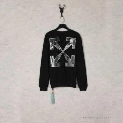 Off White Shirt Black Grey -Fusion Wear Shop 1b49033c