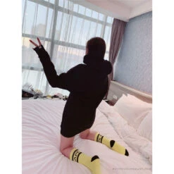 BAPE Marilyn Monroe Camouflage Suspender Hoodie 'BLACK' -Fusion Wear Shop 1ba59bb9